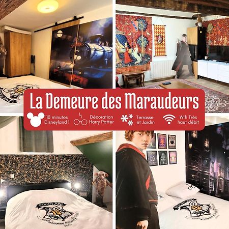 La Demeure Des Maraudeurs -10Min Disney-Jardin & Bbq Villiers-sur-Morin Екстериор снимка